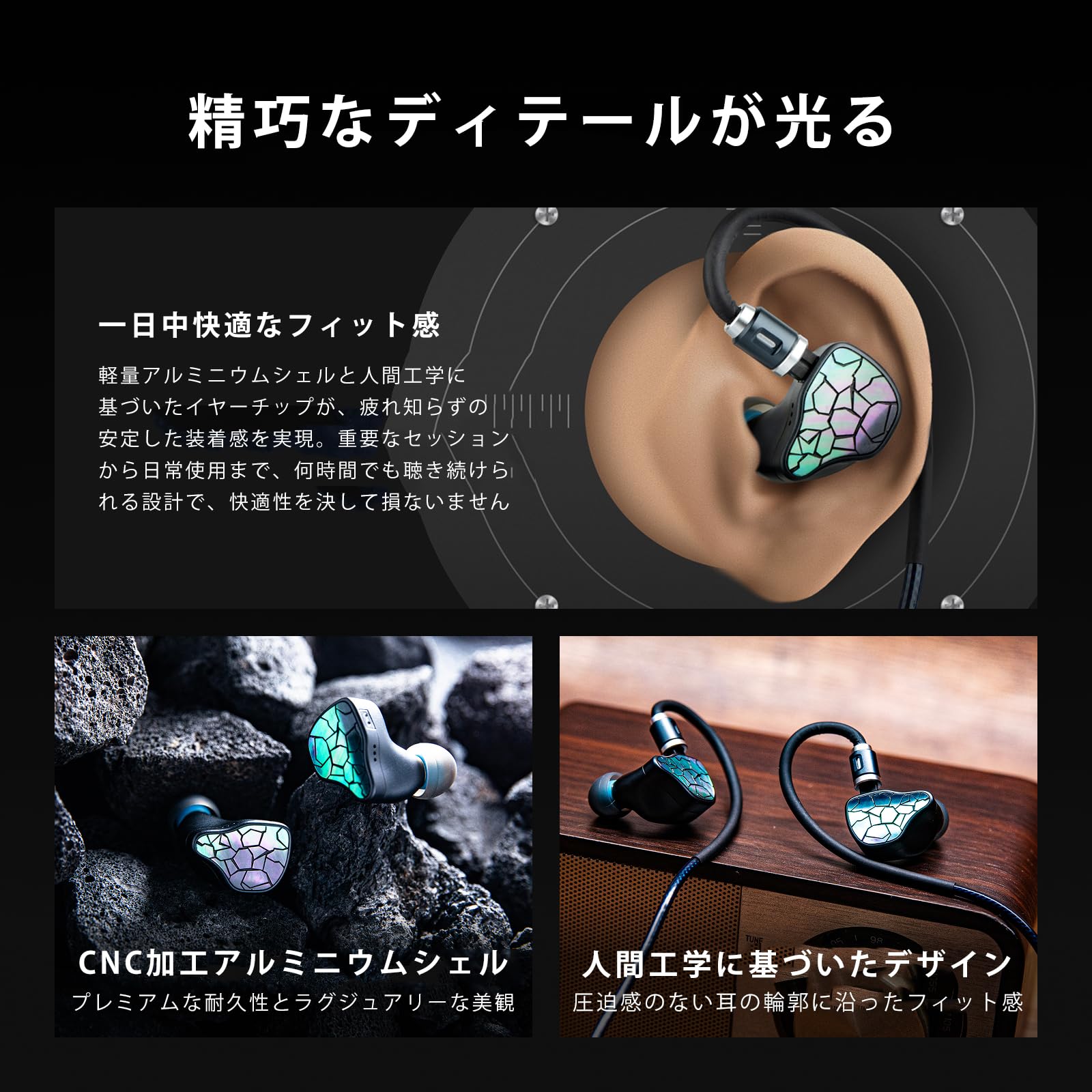 Amazon.co.jp: Linsoul THIEAUDIO Hype4 MKIIハイエンドハイブリッド型